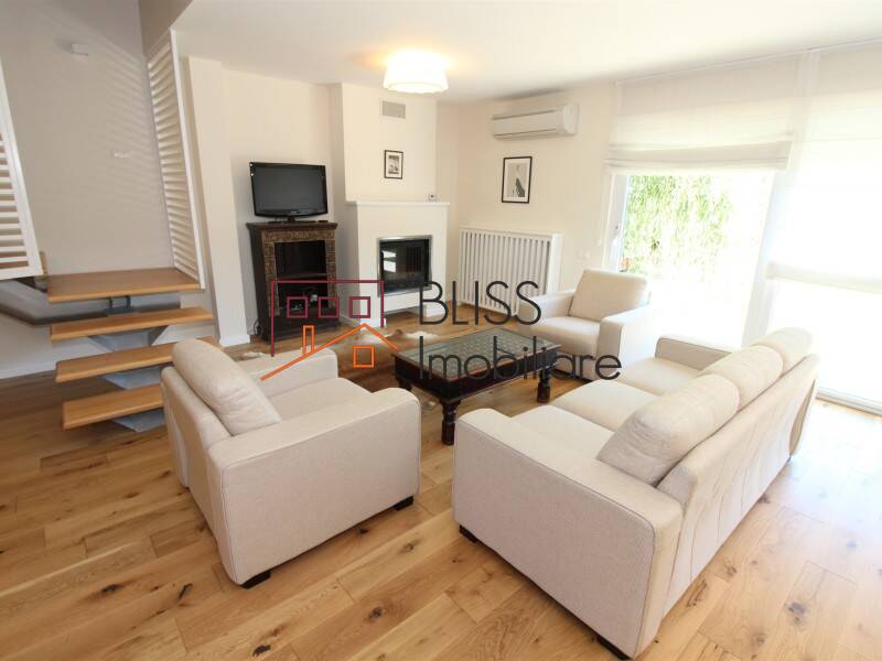 Villa for Rent Iancu Nicolae | Pipera, Bucharest / Ilfov - 6 Bedroom - ID:7297 | Bliss Imobiliare / Photo 3 - BLISS Imobiliare