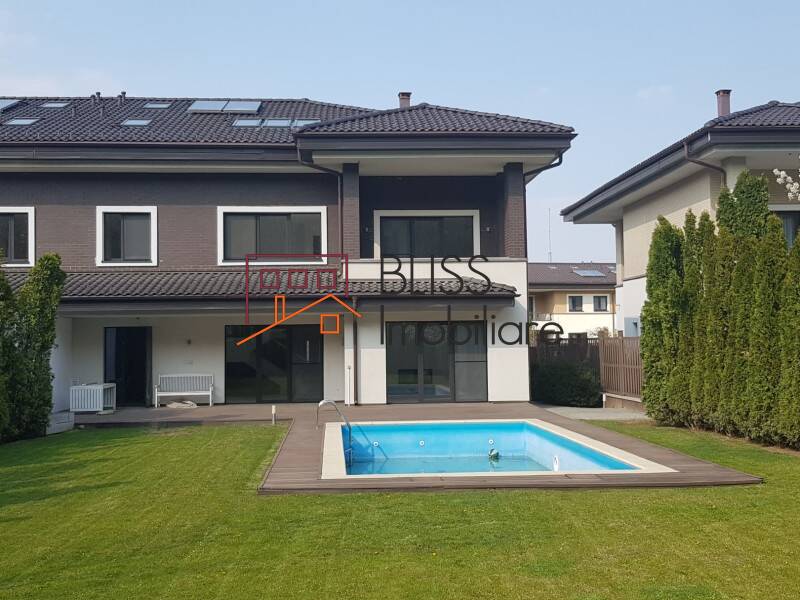Villa for Rent Iancu Nicolae | Pipera, Bucharest / Ilfov - 8 Bedroom - ID:31059 | Bliss Imobiliare / Photo 1 - BLISS Imobiliare