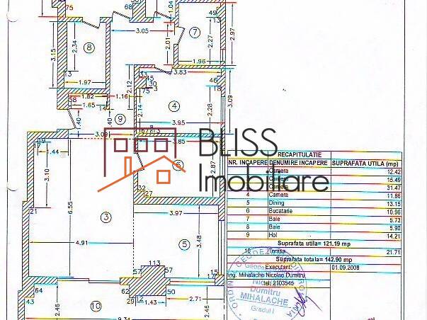 Apartament de Inchiriat Iancu Nicolae | Pipera - 4 Camere - ID:71003 | Bliss Imobiliare / Photo 7 - BLISS Imobiliare