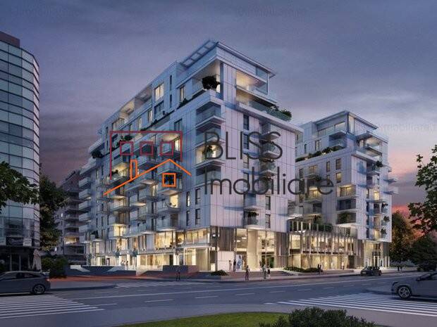 Apartment for Rent Herastrau | Nordului, Bucharest - 1 Bedroom - ID:71925 | Bliss Imobiliare / Photo 9 - BLISS Imobiliare