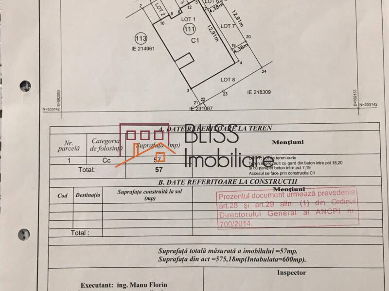 Apartament de Vanzare Bucurestii Noi - Damaroaia - Chitila - 2 Camere - ID:73533 | Bliss Imobiliare / Photo 12 - BLISS Imobiliare