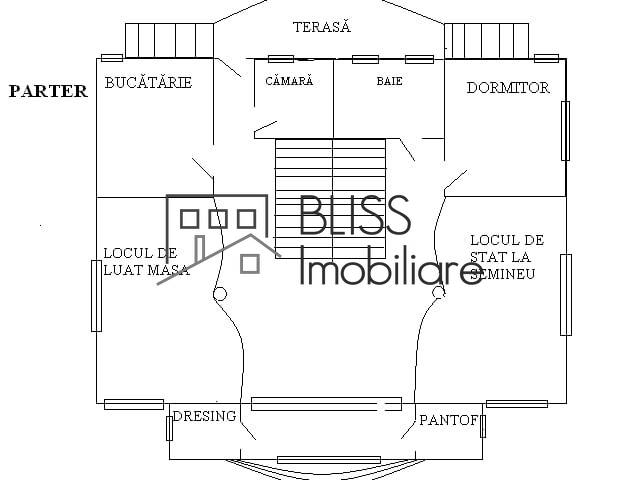 Vila de Inchiriat Iancu Nicolae | Pipera - 9 Camere - ID:34687 | Bliss Imobiliare / Photo 49 - BLISS Imobiliare