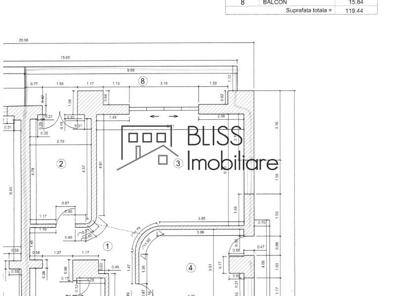 Apartament de Inchiriat Aviatiei | Promenada mall | Metro Pipera - 3 Camere - ID:15034 | Bliss Imobiliare / Photo 16 - BLISS Imobiliare