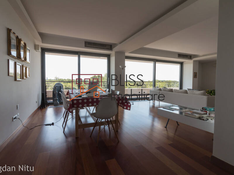 Apartament Penthouse de Inchiriat Herastrau | Nordului - 5 Camere - ID:8639 | Bliss Imobiliare / Photo 5 - BLISS Imobiliare