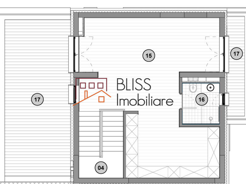 Vila de Inchiriat Iancu Nicolae | Pipera - 5 Camere - ID:97160 | Bliss Imobiliare / Photo 15 - BLISS Imobiliare