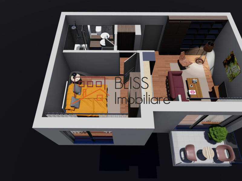 Apartament de Inchiriat Unirii - 2 Camere - ID:100347 | Bliss Imobiliare / Photo 17 - BLISS Imobiliare