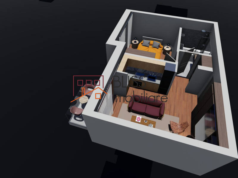 Apartment for Rent Unirii, Bucharest - 1 Bedroom - ID:100347 | Bliss Imobiliare / Photo 18 - BLISS Imobiliare