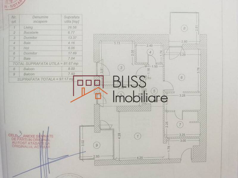 Apartment for Rent Herastrau | Nordului, Bucharest - 2 Bedroom - ID:104462 | Bliss Imobiliare / Photo 14 - BLISS Imobiliare