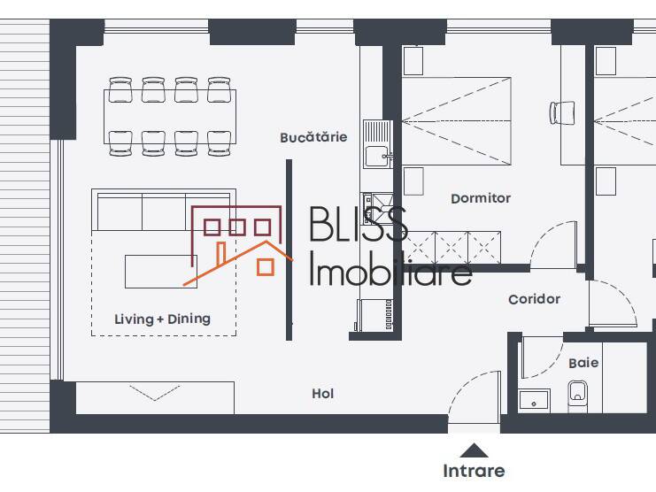 2 Bedrooms Apartment In Hala Traian Area, Bucharest | Bliss Imobiliare / Photo 6 - BLISS Imobiliare