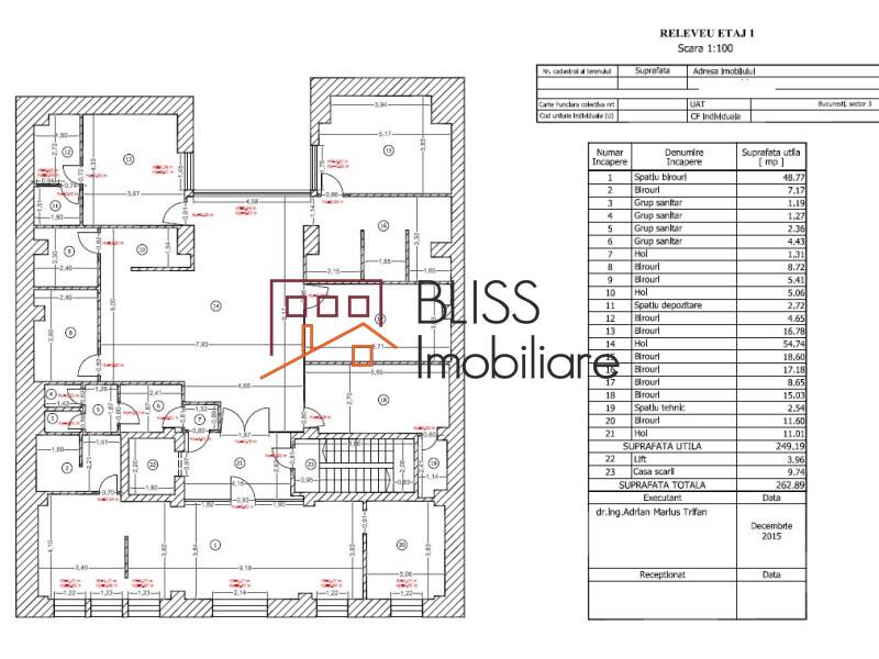 Generous Professional Space In A Consolidated Building, Bucharest | Bliss Imobiliare / Photo 2 - BLISS Imobiliare