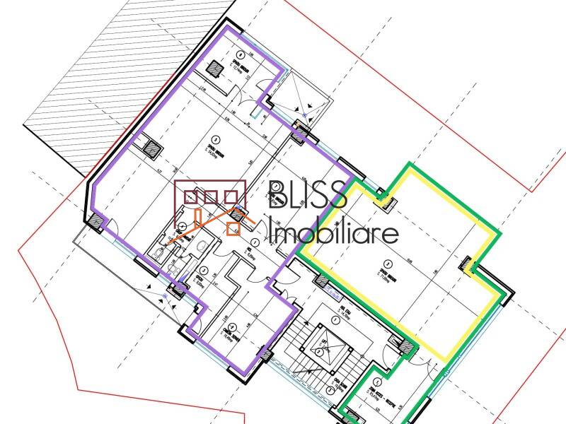 spațiu de birouri de Inchiriat Herastrau | Nordului - 4 Camere - ID:113111 | Bliss Imobiliare / Photo 15 - BLISS Imobiliare