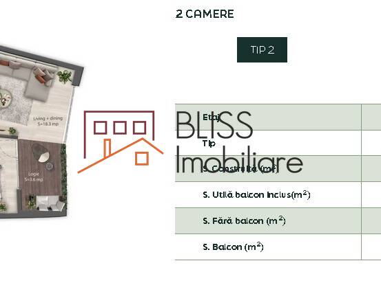 Apartament de Inchiriat Iancu Nicolae | Pipera - 2 Camere - ID:116186 | Bliss Imobiliare / Photo 13 - BLISS Imobiliare