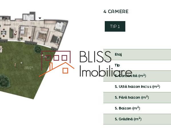 Apartament 4 Camere Cu Gradina 251 Mp | Bliss Imobiliare / Photo 19 - BLISS Imobiliare