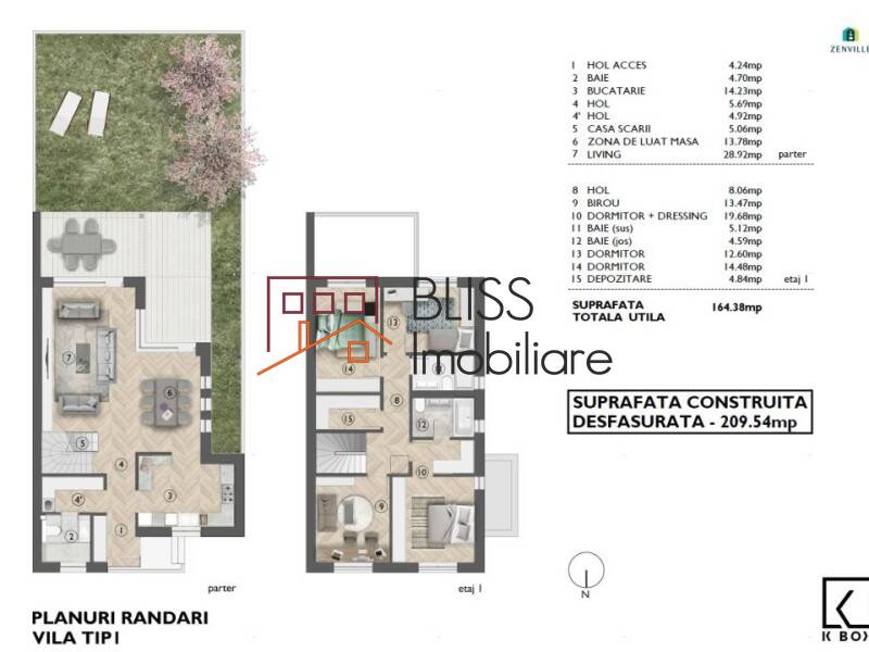 Villa for Sale Iancu Nicolae | Pipera, Bucharest / Ilfov - 4 Bedroom - ID:119924 | Bliss Imobiliare / Photo 20 - BLISS Imobiliare