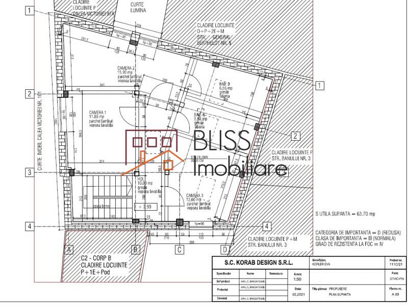 Villa for Rent KM 0 | Ultracentral, Bucharest - 6 Bedroom - ID:121346 | Bliss Imobiliare / Photo 29 - BLISS Imobiliare