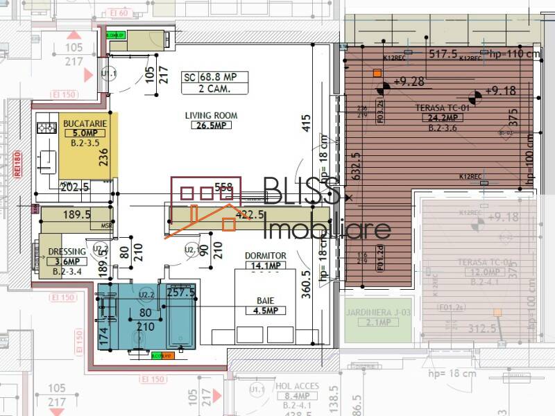 Apartament Modern Cu 2 Camere In Locatie Centrala | Complex Rezidential Securizat | Bliss Imobiliare / Photo 13 - BLISS Imobiliare