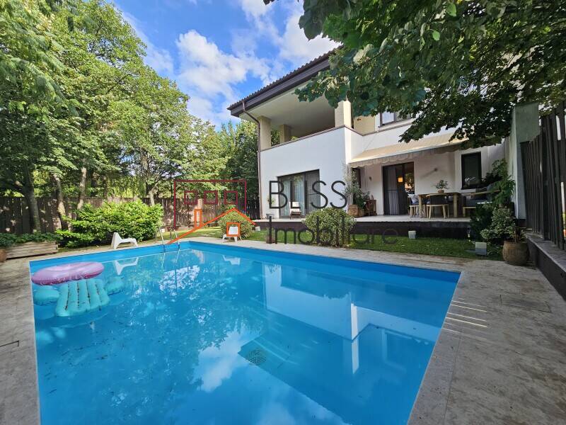 Vila cu 4 Dormitoare si Piscina in Oxford Pipera de Inchiriat | Bliss Imobiliare / Photo 1 - BLISS Imobiliare