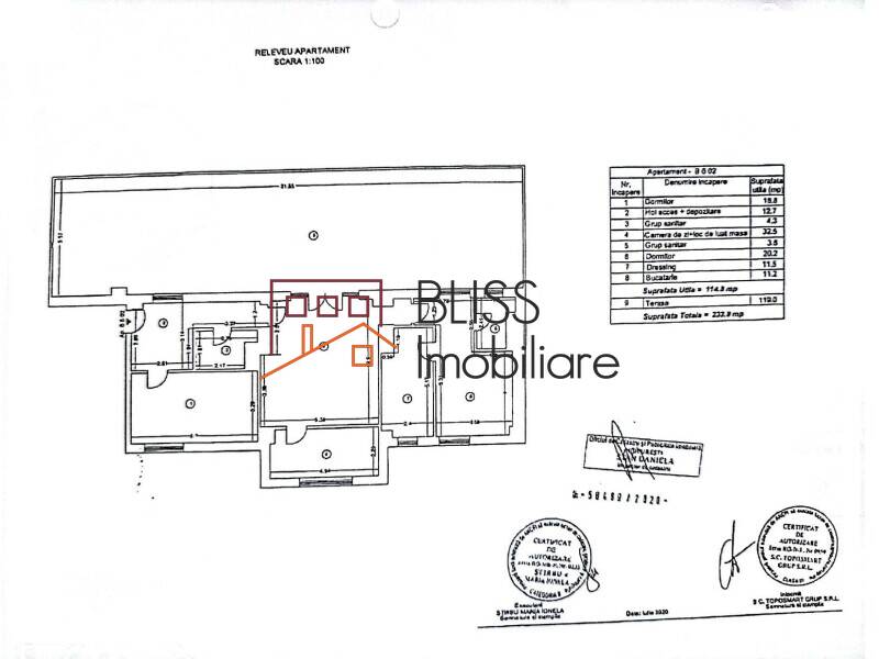 Penthouse apartment for Sale Spitalul Colentina, Bucharest - 3 Bedroom - ID:123950 | Bliss Imobiliare / Photo 34 - BLISS Imobiliare
