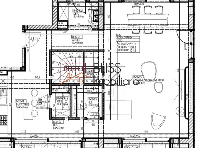 3-Bedroom Triplex Penthouse With Jacuzzi & Panoramic Terrace, Bucharest | Bliss Imobiliare / Photo 24 - BLISS Imobiliare