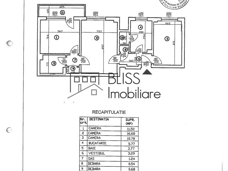 Apartament de Inchiriat Domenii | 1 Mai | Grivitei - 3 Camere - ID:125775 | Bliss Imobiliare / Photo 26 - BLISS Imobiliare