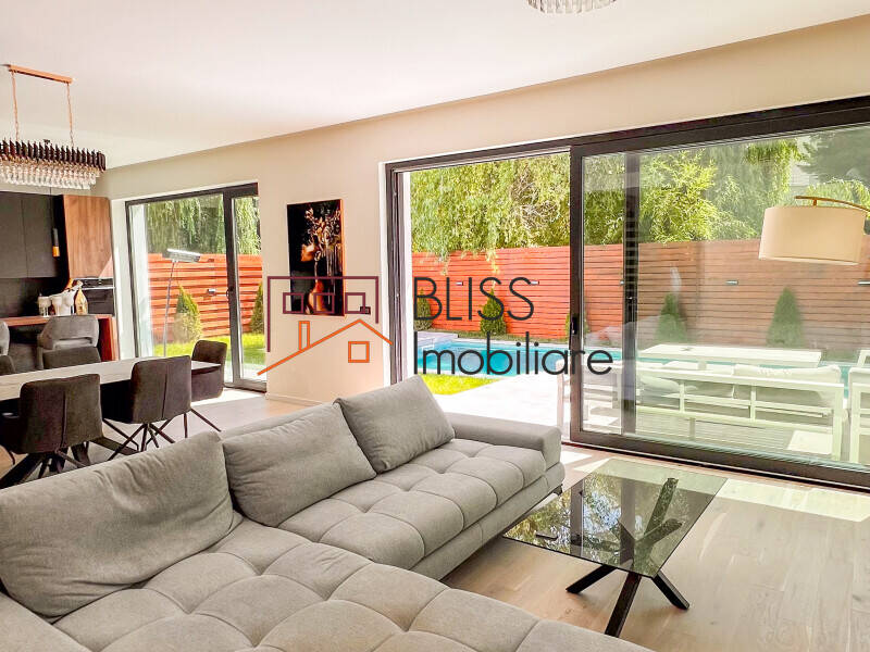 Villa for Rent Iancu Nicolae | Pipera, Bucharest / Ilfov - 5 Bedroom - ID:123119 | Bliss Imobiliare / Photo 6 - BLISS Imobiliare