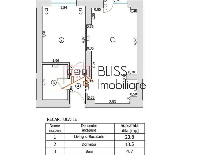 Apartament Modern Cu 2 Camere Si Balcon Privat | Bliss Imobiliare / Photo 8 - BLISS Imobiliare