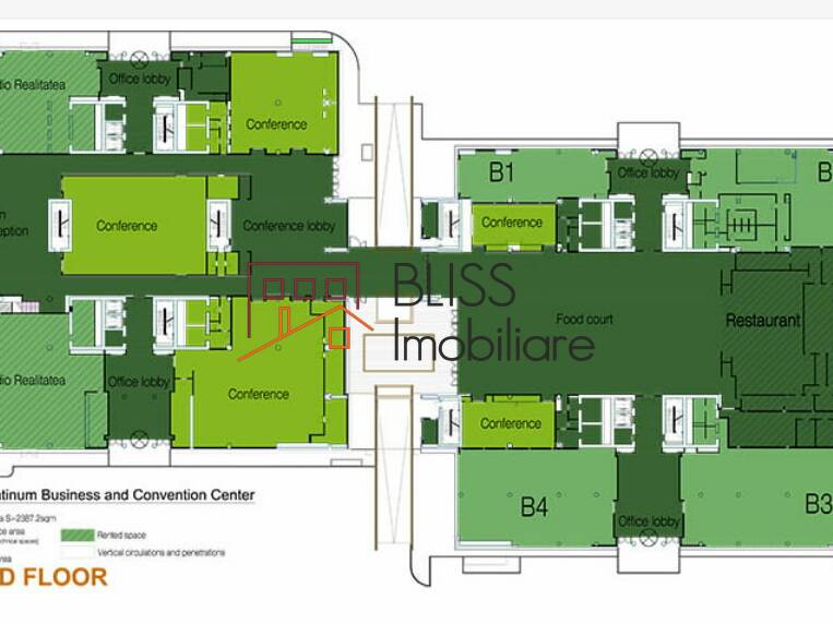 Office space for Rent Iancu Nicolae | Pipera, Bucharest - ID:142945 | Bliss Imobiliare / Photo 14 - BLISS Imobiliare