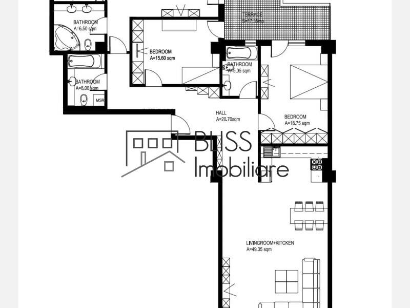 3-Bedroom Apartment In Primaverii - 148mp, Bucharest | Bliss Imobiliare / Photo 16 - BLISS Imobiliare