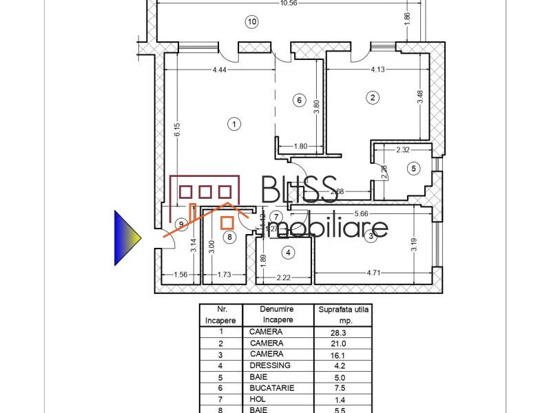 2-Bedroom Apartment Residence5 Iancu Nicolae, Bucharest / Ilfov | Bliss Imobiliare / Photo 13 - BLISS Imobiliare