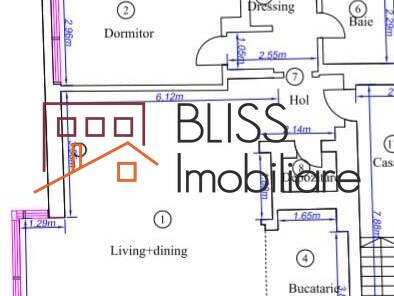Apartament de Inchiriat Herastrau | Nordului - 3 Camere - ID:119645 | Bliss Imobiliare / Photo 15 - BLISS Imobiliare