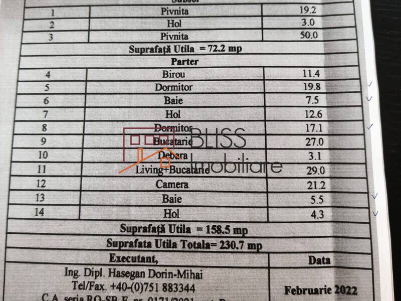 Spacious 2-Bedroom House, 230sqm And 432sqm Land - Apoldu De Jos, Judetul Sibiu, Romania | Bliss Imobiliare / Photo 18 - BLISS Imobiliare