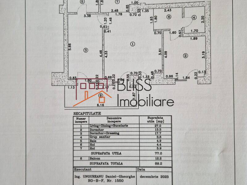 Apartament 3 Camere Finisaje Moderne Si Terasa Spatioasa | Bliss Imobiliare / Photo 12 - BLISS Imobiliare