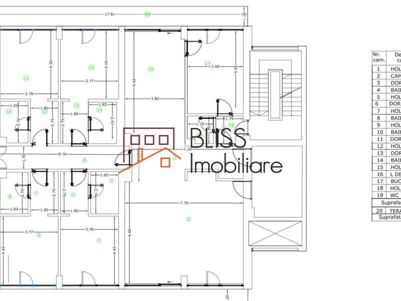 4-Bedroom Apartment, 243sqm, 2 Parking Places In Kiseleff, Bucharest | Bliss Imobiliare / Photo 27 - BLISS Imobiliare