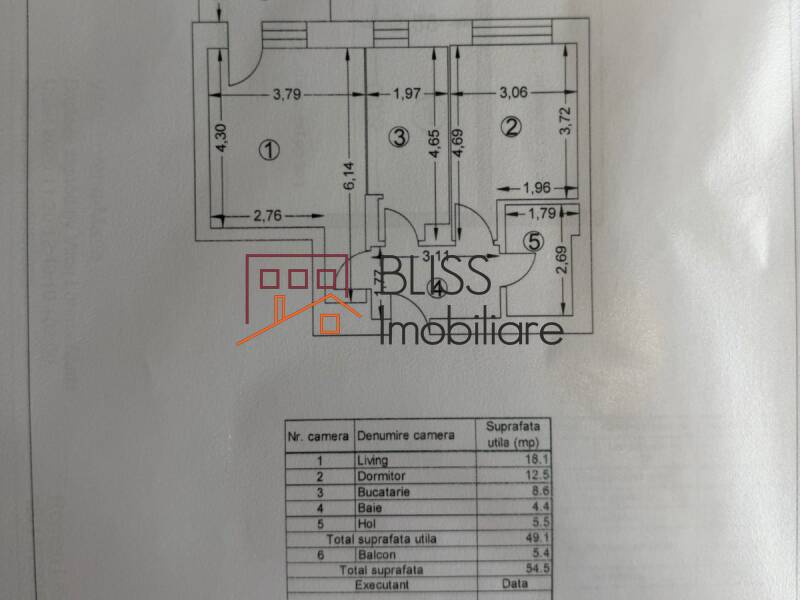 1-Bedroom Apartment In Nusco City, Parking - Aviatiei, Bucharest | Bliss Imobiliare / Photo 7 - BLISS Imobiliare