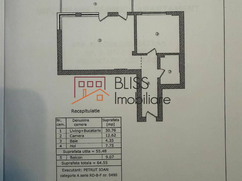 Modern 1-Bedroom Apartment With Balcony And Parking, Bucharest / Ilfov | Bliss Imobiliare / Photo 11 - BLISS Imobiliare