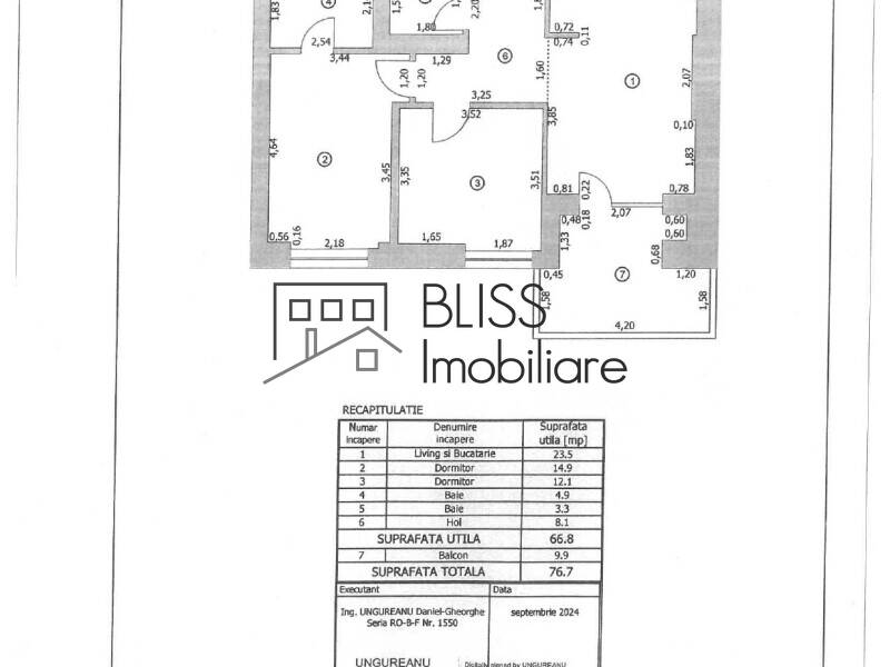 Apartament 3 Camere Pipera | Cortina North 2025 | Etaj 5 | Bliss Imobiliare / Photo 27 - BLISS Imobiliare