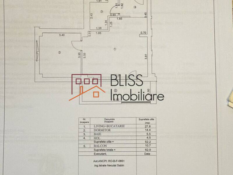 Apartament Modern Cu 2 Camere Si Balcon | Bliss Imobiliare / Photo 3 - BLISS Imobiliare