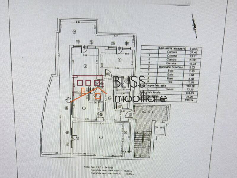 Penthouse Cu 4 Camere, Terasa Si Parcare Interioara | Bliss Imobiliare / Photo 8 - BLISS Imobiliare