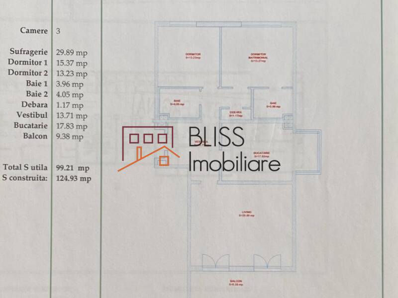 Apartament 3 Camere Emerald Residence Cu Loc De Parcare Si Vedere La Lac | Bliss Imobiliare / Photo 24 - BLISS Imobiliare