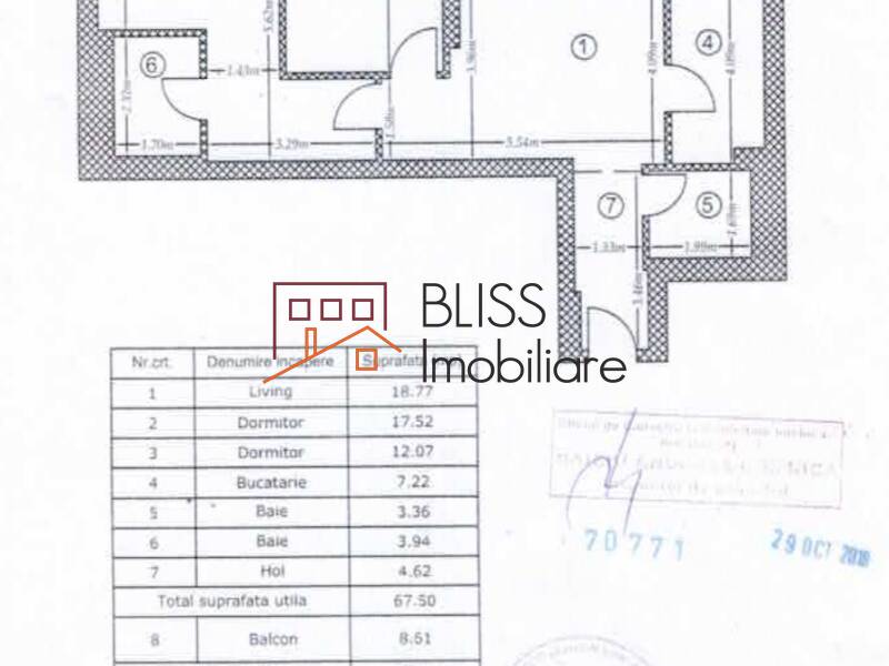 Apartament 3 Camere Citta Residential Park, Pantelimon - 68 Mp, Mobilat | Bliss Imobiliare / Photo 29 - BLISS Imobiliare
