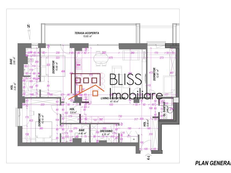 Apartament 4 Camere Cu Terasa De 50 Mp Si 2 Parcari | Bliss Imobiliare / Photo 22 - BLISS Imobiliare