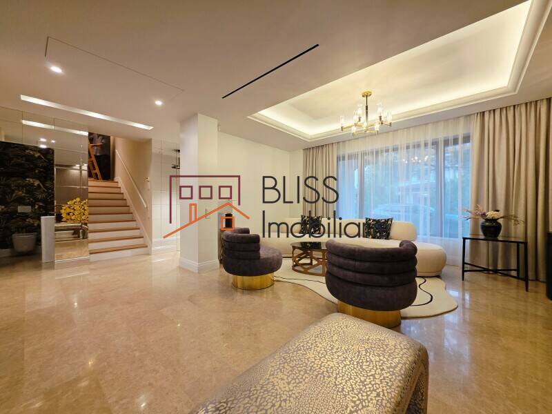 Vila 5 Camere Mobilata In Oxford Gardens, Pipera Nord Bucuresti | Bliss Imobiliare / Photo 3 - BLISS Imobiliare