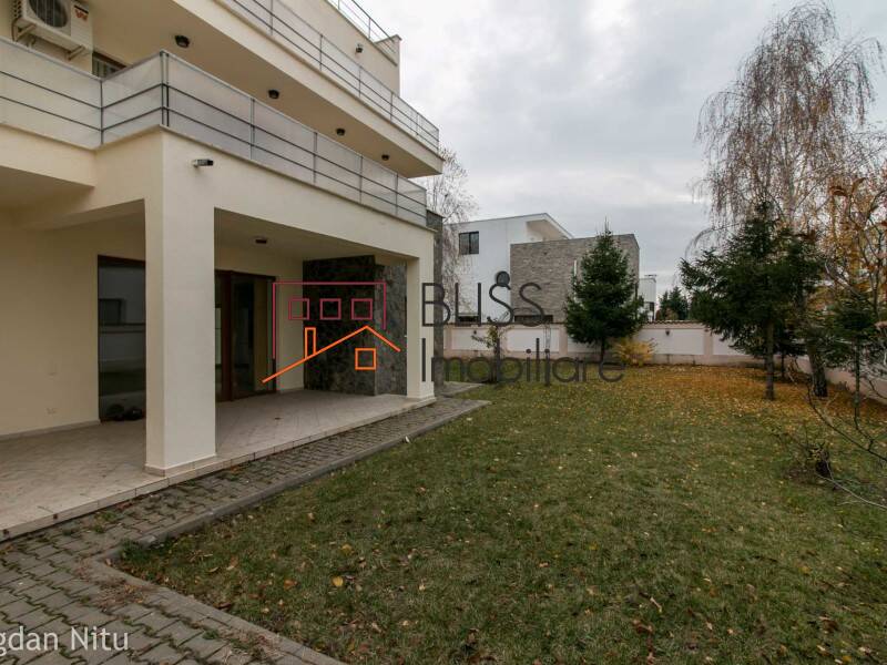Villa for Rent Iancu Nicolae | Pipera, Bucharest / Ilfov - 5 Bedroom - ID:30969 | Bliss Imobiliare / Photo 51 - BLISS Imobiliare