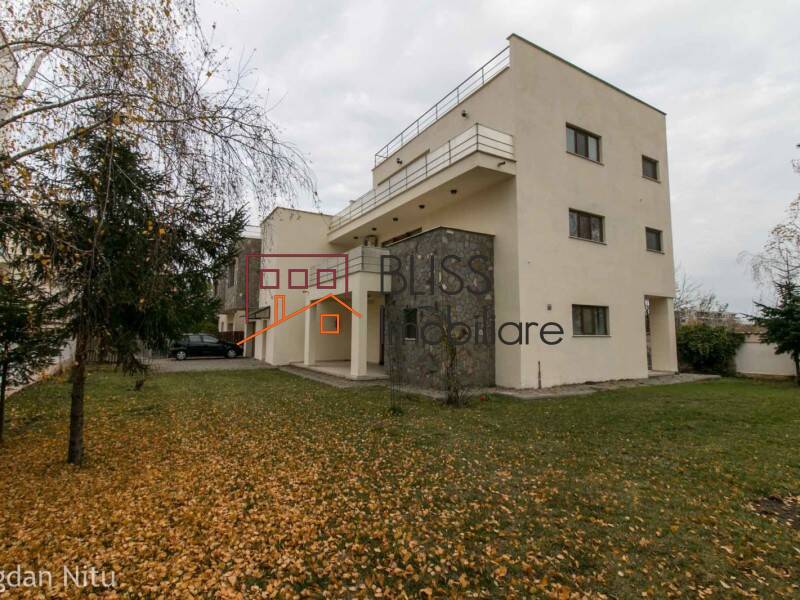 Villa for Rent Iancu Nicolae | Pipera, Bucharest / Ilfov - 5 Bedroom - ID:30969 | Bliss Imobiliare / Photo 1 - BLISS Imobiliare
