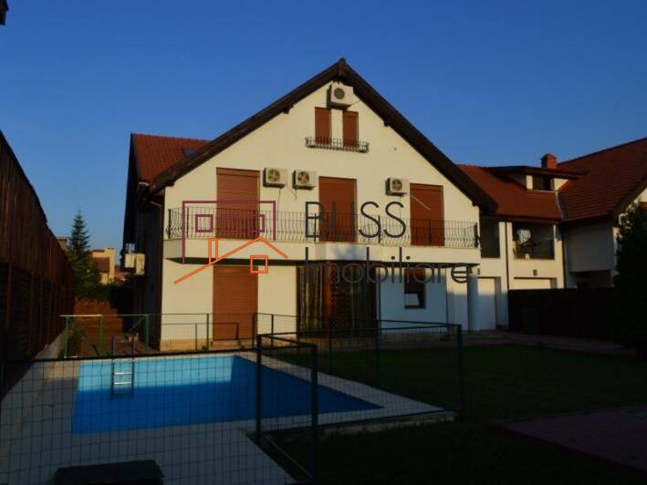 Villa for Rent Iancu Nicolae | Pipera, Bucharest / Ilfov - 5 Bedroom - ID:31089 | Bliss Imobiliare / Photo 1 - BLISS Imobiliare