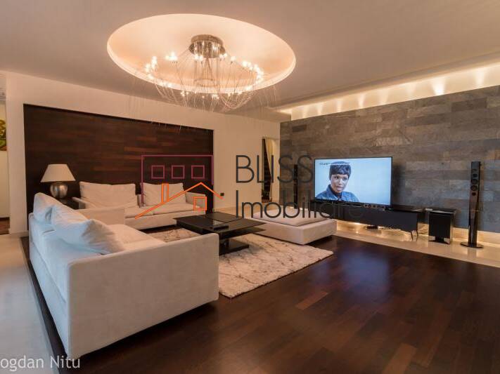 Apartment for Rent Herastrau | Nordului, Bucharest - 3 Bedroom - ID:44480 | Bliss Imobiliare / Photo 3 - BLISS Imobiliare