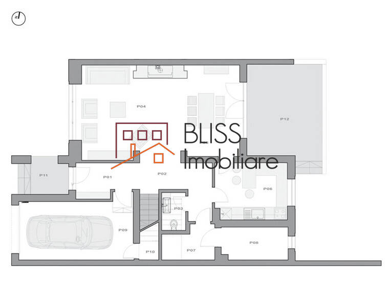 Villa for Rent Iancu Nicolae | Pipera, Bucharest / Ilfov - 3 Bedroom - ID:48008 | Bliss Imobiliare / Photo 11 - BLISS Imobiliare