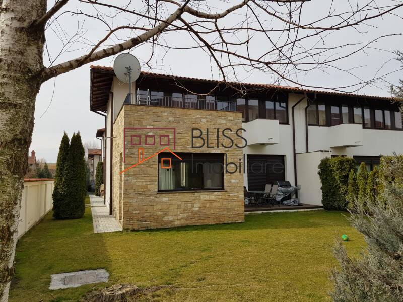 Villa for Rent Iancu Nicolae | Pipera, Bucharest / Ilfov - 4 Bedroom - ID:37140 | Bliss Imobiliare / Photo 2 - BLISS Imobiliare