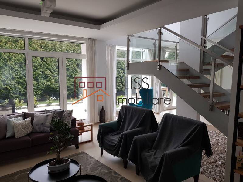 Villa for Rent Iancu Nicolae | Pipera, Bucharest / Ilfov - 5 Bedroom - ID:49738 | Bliss Imobiliare / Photo 4 - BLISS Imobiliare
