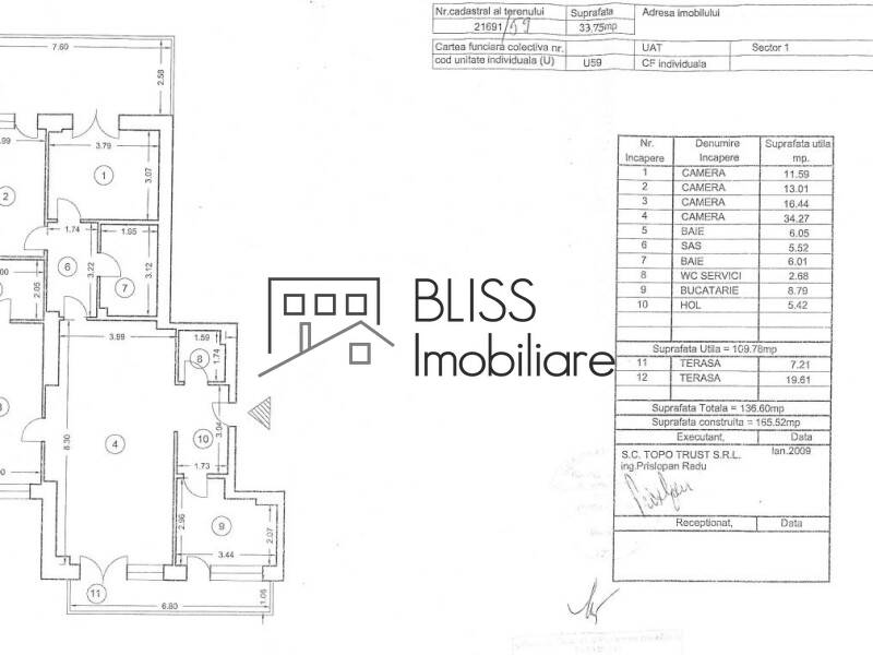 Apartment for Rent Herastrau | Nordului, Bucharest - 3 Bedroom - ID:58416 | Bliss Imobiliare / Photo 27 - BLISS Imobiliare